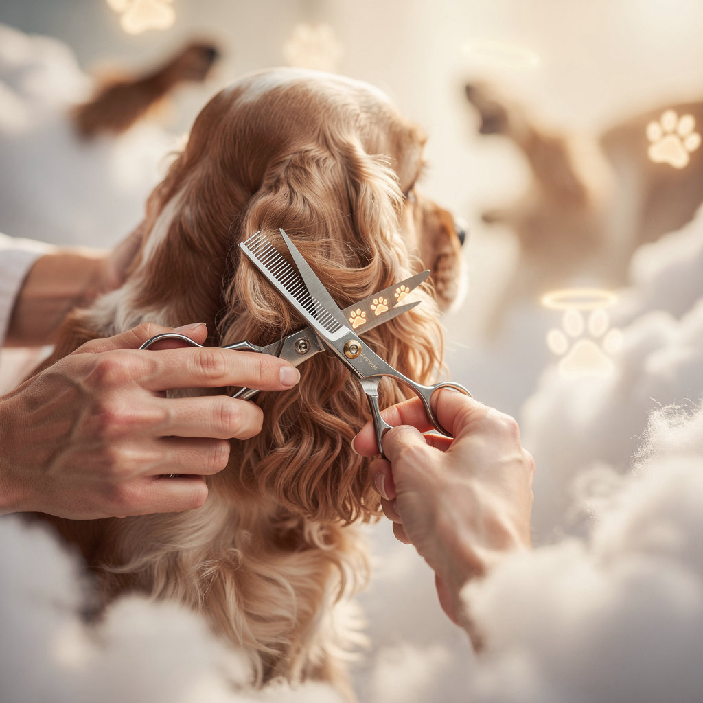 Peaven Cocker Spaniel breeding program - happy puppies in heavenly paradise