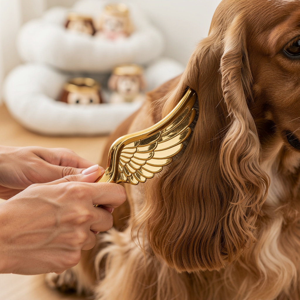 Peaven happy Cocker Spaniels enjoying pet heaven daycare paradise